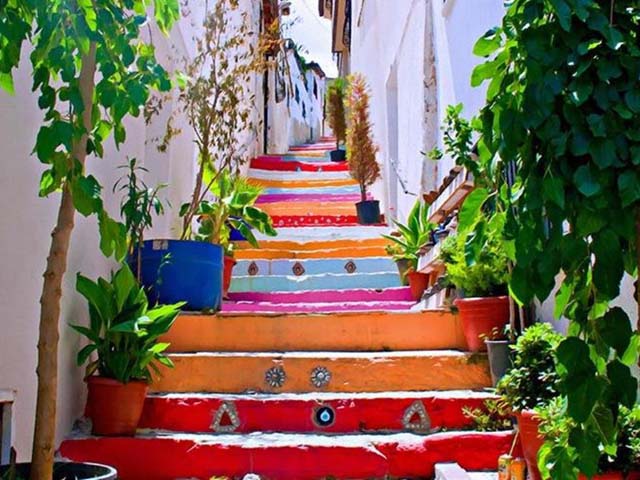 Colorful Stairs